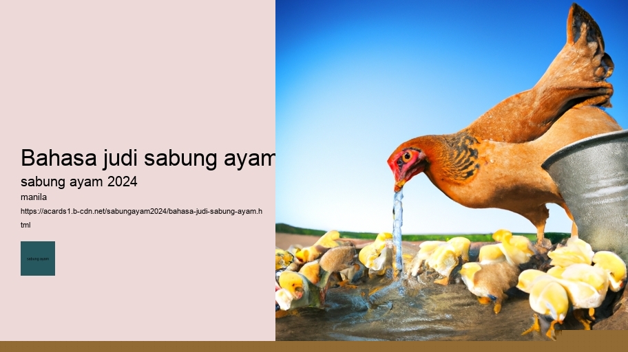 bahasa judi sabung ayam